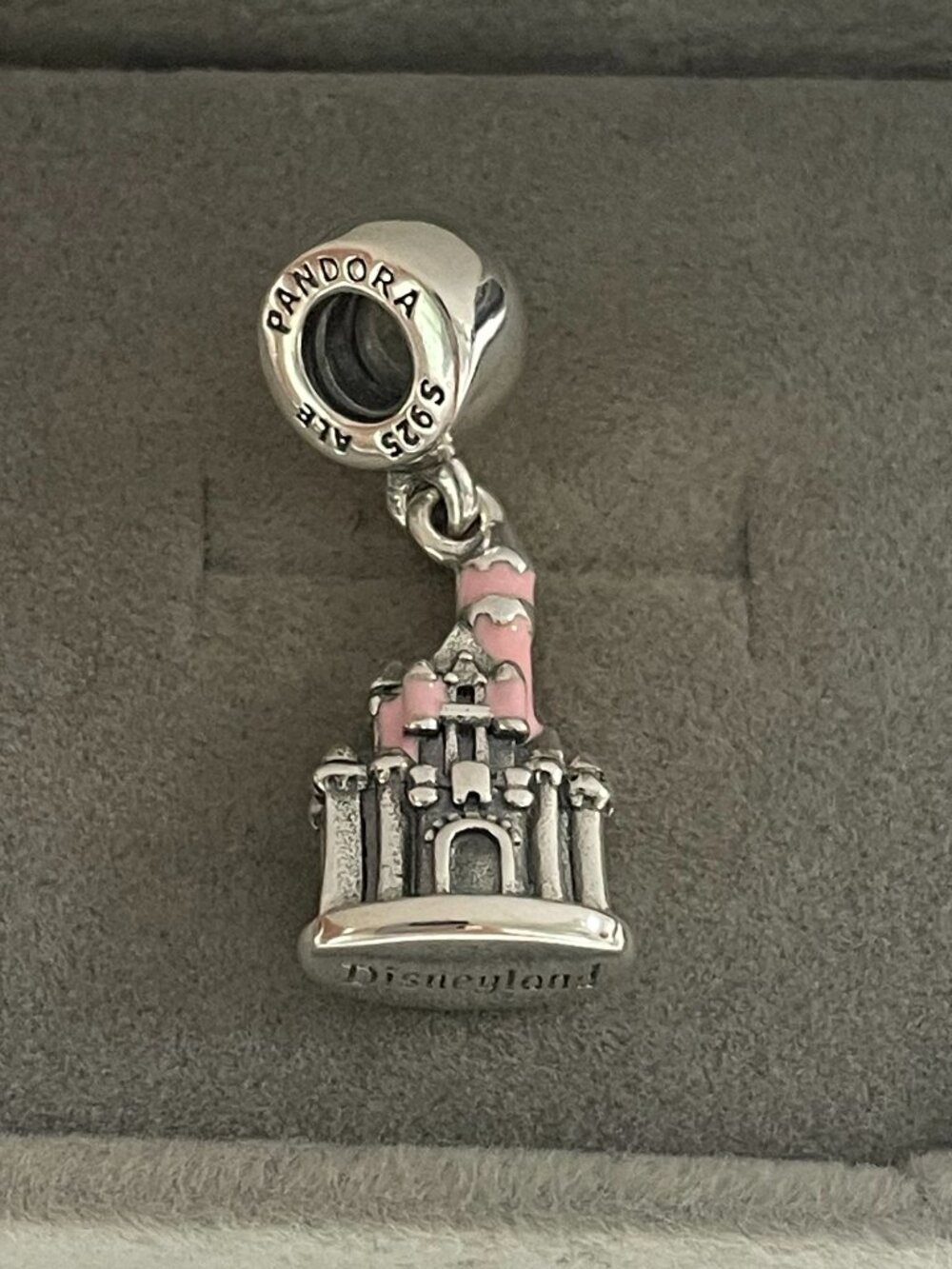 Pandora Pink Disneyland Castle of Magical Dreams Charm